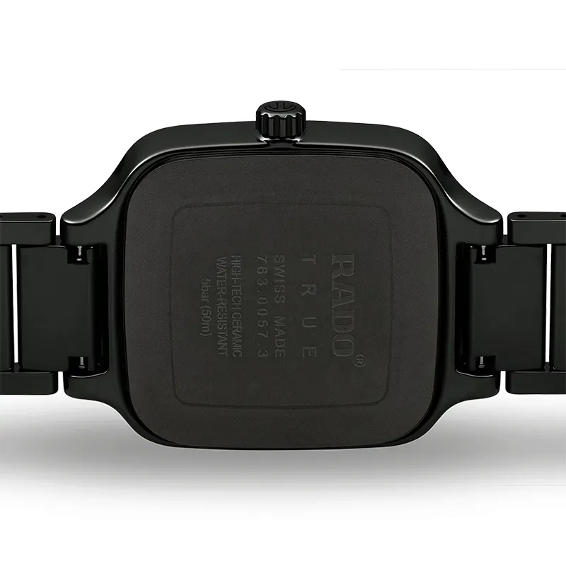 Rado True Square Automatic Black Dial Men's Watch | R27078162